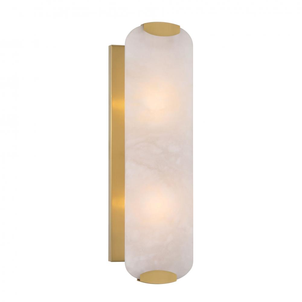 2 LIGHT WALL SCONCE