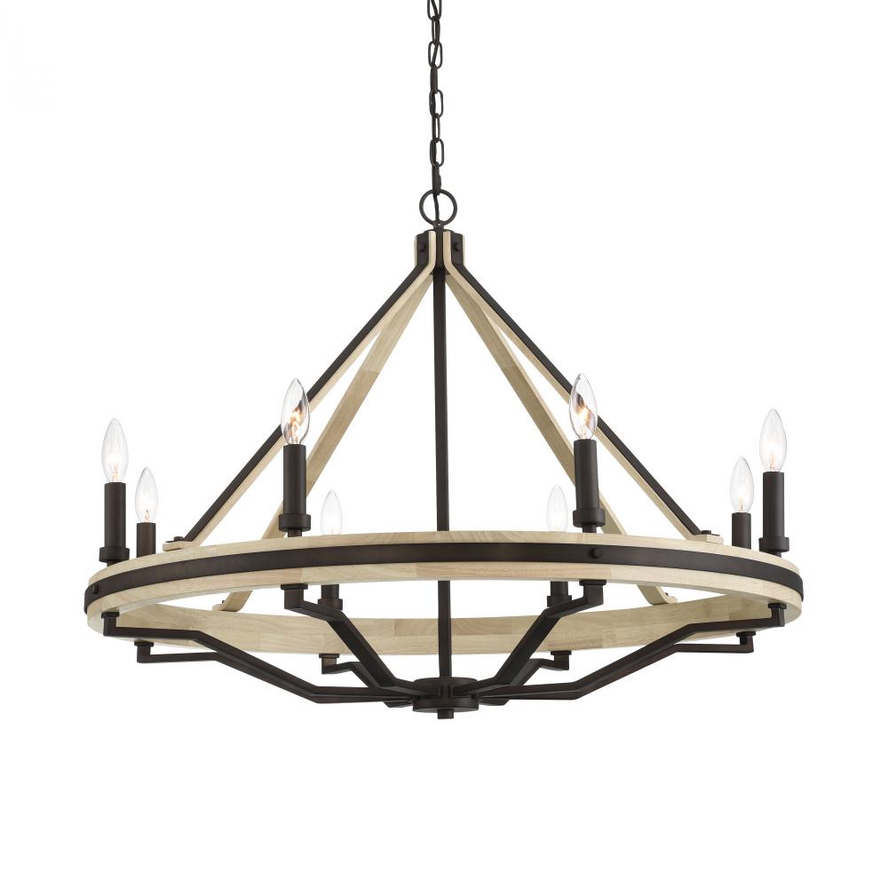 8 LIGHT CANDELIER