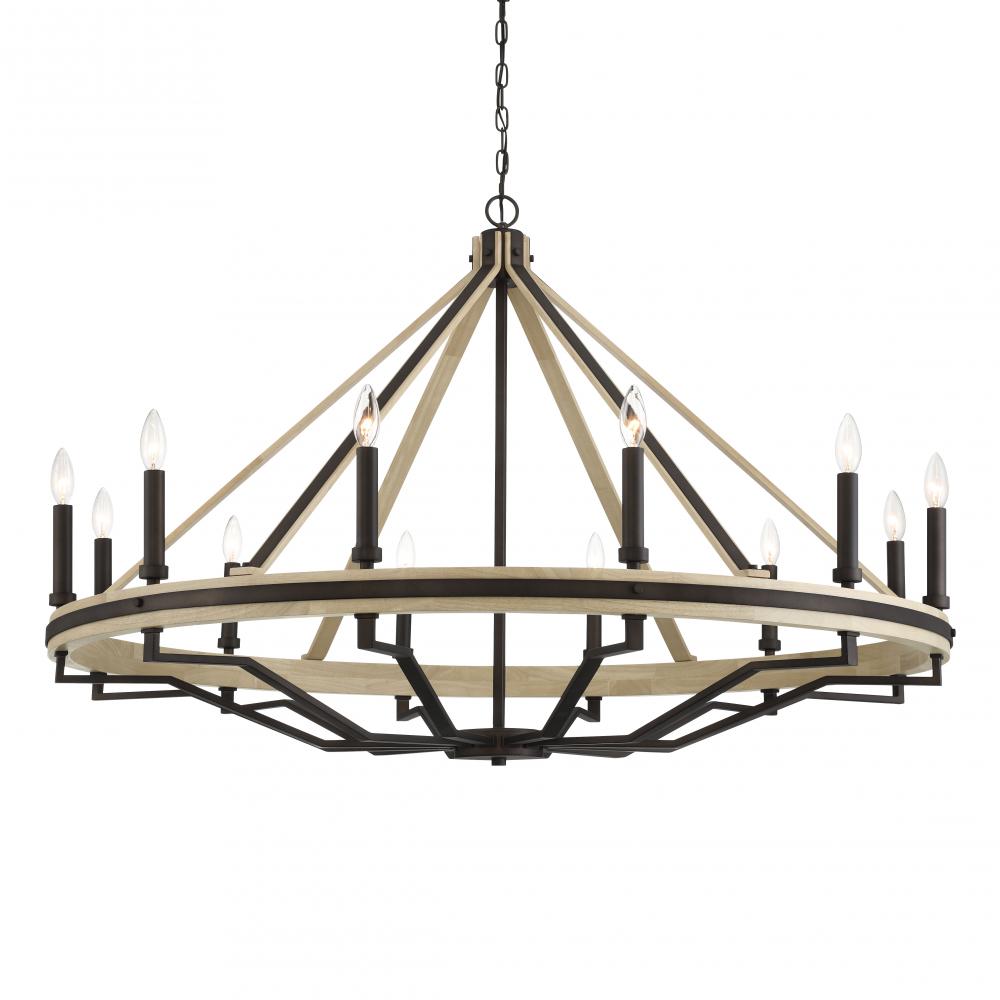 12 LIGHT CHANDELIER