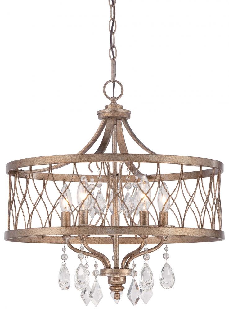 WEST LIBERTY - 6 LIGHT CHANDELIER