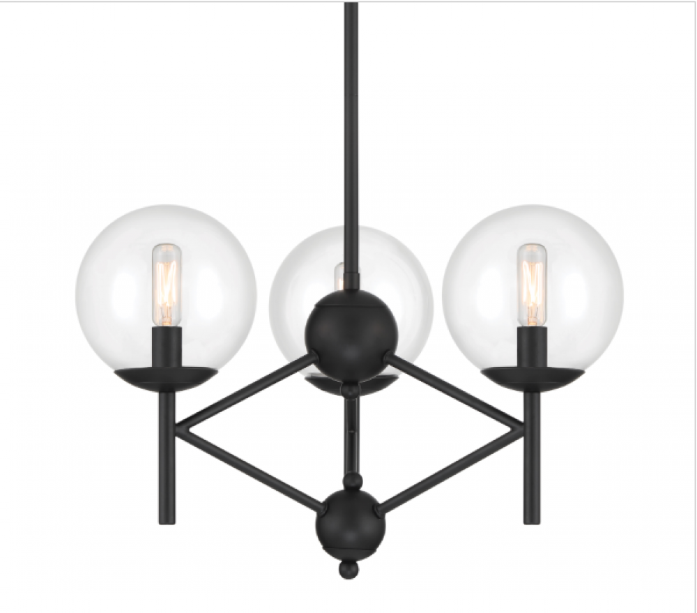 3 LIGHT PENDANT FIXTURE