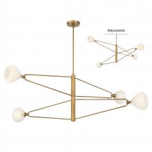 Minka-Lavery 195-732 - 4 LIGHT CHANDELIER