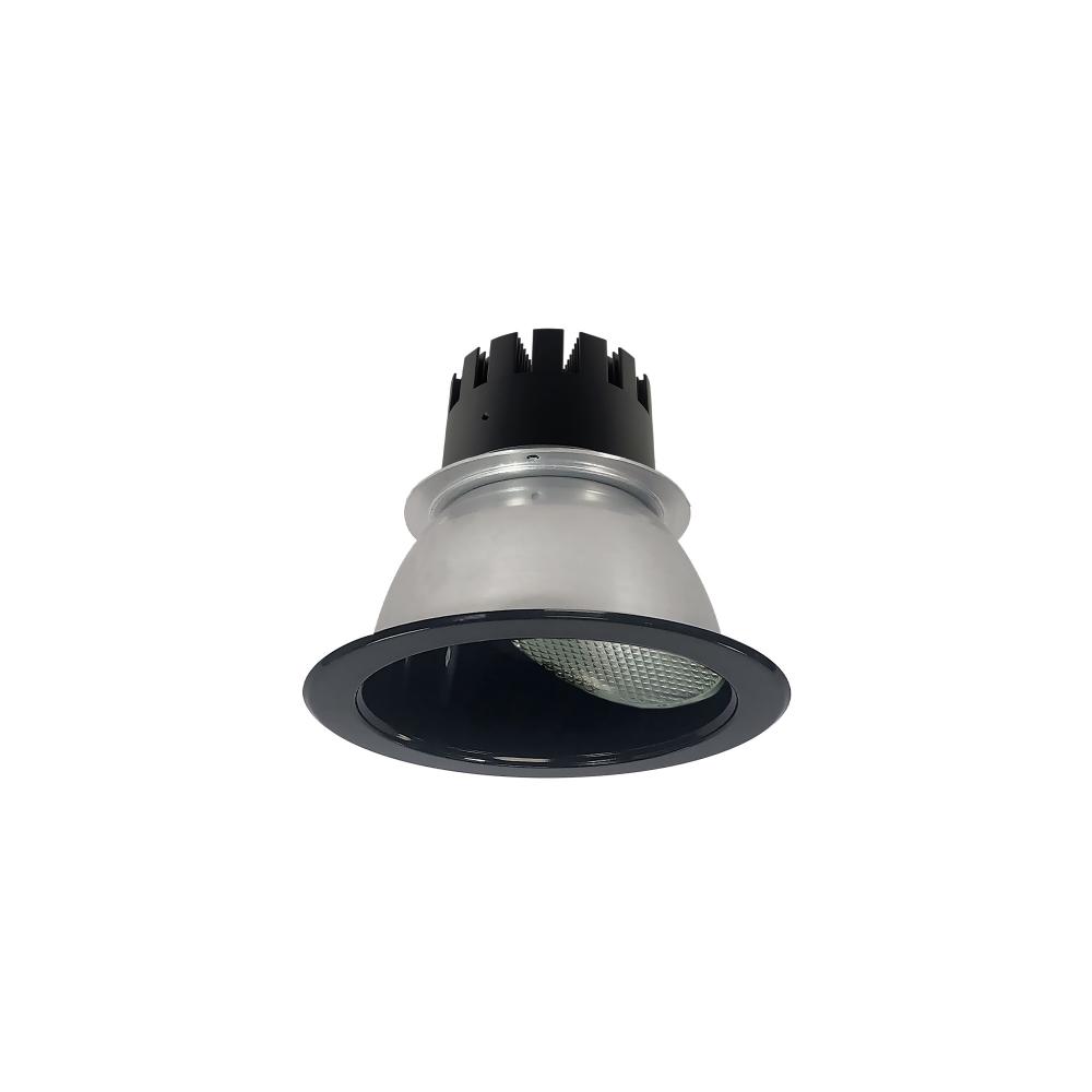 4" Sapphire III Round Wall Wash Reflector, 1500lm, 3000K, Narrow Flood Optic, Black