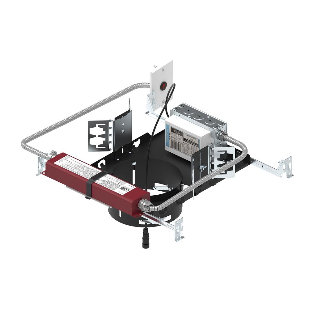6" Sapphire III Non-IC New Construction Housing w/ Remote Test Switch EM Driver, 60W / 5500lm,