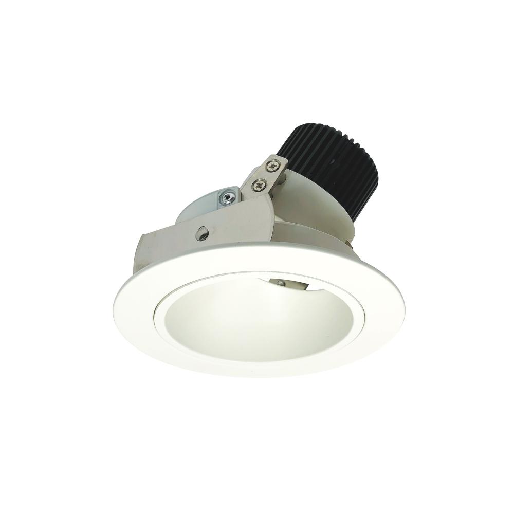 4" Iolite LED Round Adjustable Deep Reflector, 10-Degree Optic, 850lm / 12W, 3500K, Matte Powder