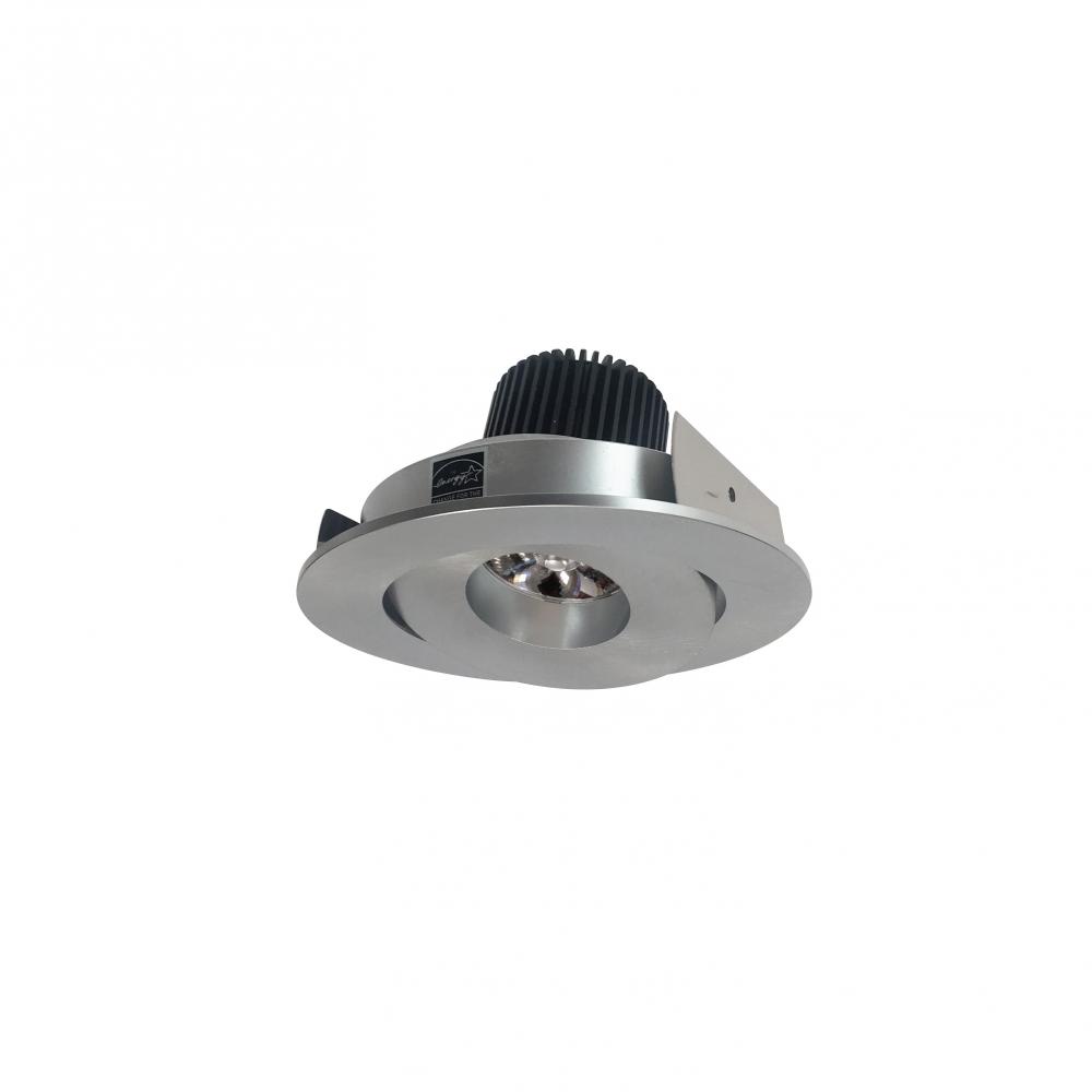 4" Iolite LED Round Adjustable Gimbal, 10-Degree Optic, 850lm / 12W, 4000K, Natural Metal Finish