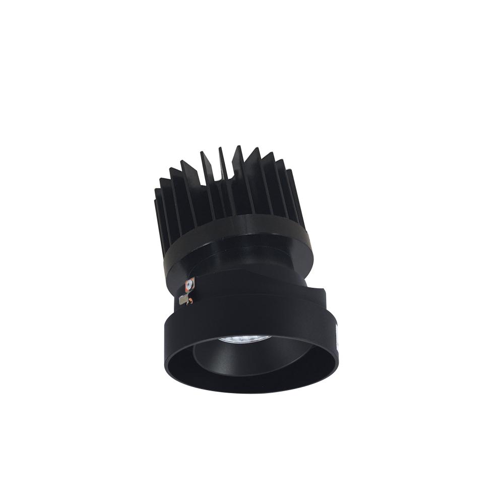 4" Iolite LED Round Trimless Adjustable, 1500lm/2000lm/2500lm (varies by housing), 4000K, Black