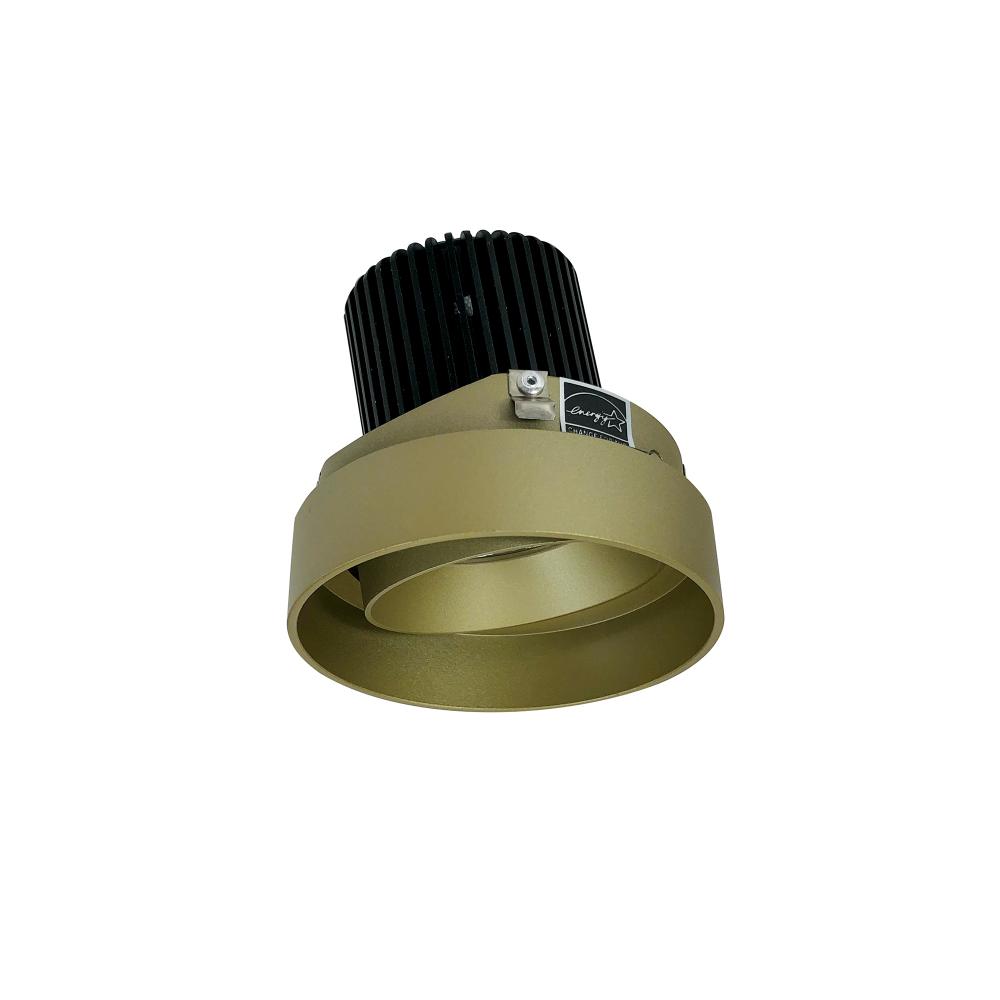 4" Iolite LED Round Trimless Adjustable, 1000lm / 14W, 5000K, Champagne Haze Adjustable /