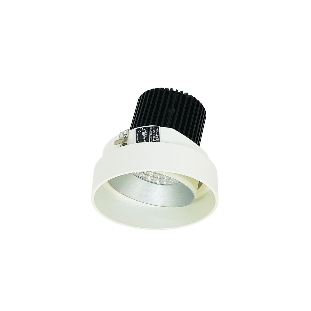 4" Iolite LED Round Trimless Adjustable, 1000lm / 14W, 3000K, Haze Adjustable / Matte Powder