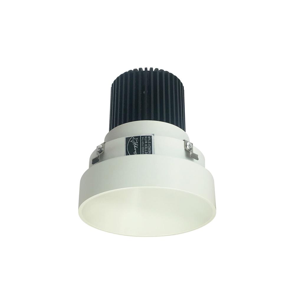4" Iolite LED Round Trimless Downlight, 800lm / 14W, Comfort Dim, White Finish