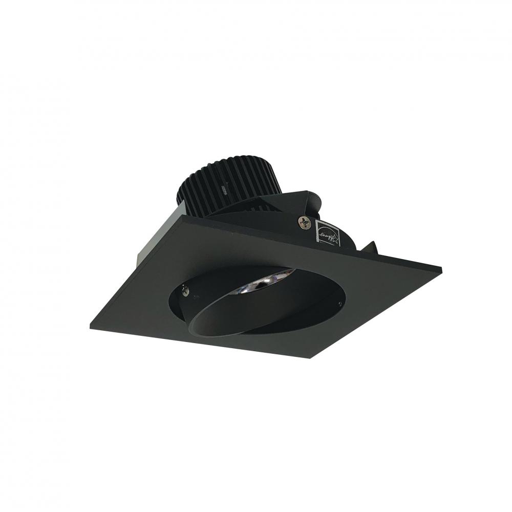 4" Iolite LED Square Adjustable Cone Reflector, 10-Degree Optic, 800lm / 12W, 4000K, Black