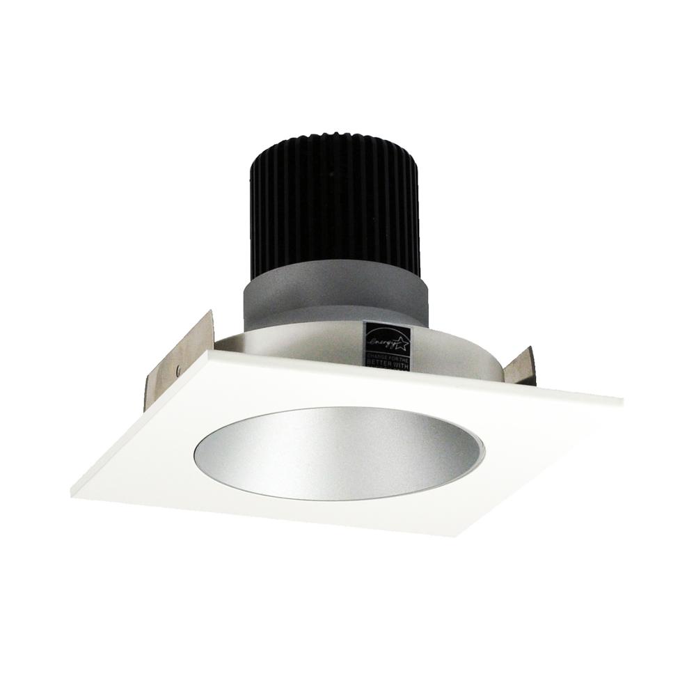4" Iolite LED Square Reflector with Round Aperture, 800lm / 14W, 5000K, Haze Reflector / Matte