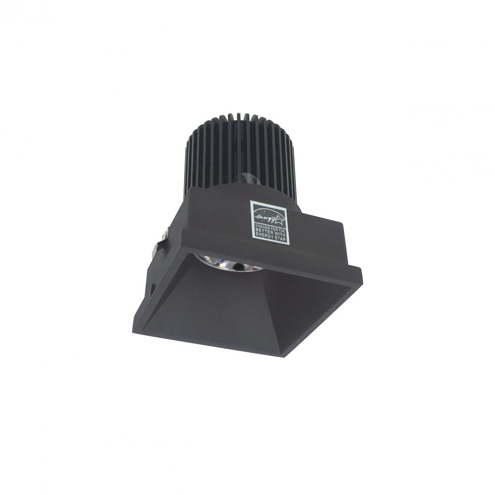 4" Iolite LED Square Trimless Downlight, 10-Degree Optic, 850lm / 12W, 3500K, Bronze Finish
