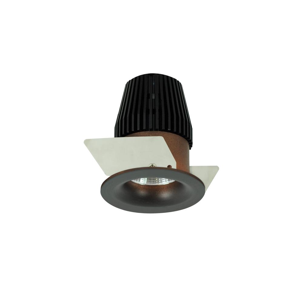 1" Iolite LED BWF Round Bullnose, 600lm, 2700K, Bronze Reflector / Bronze Flange