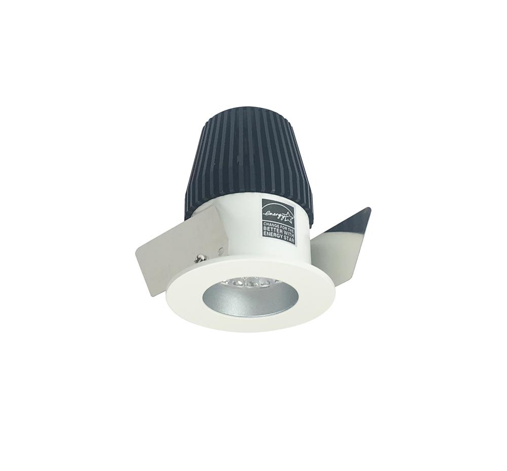 1" Iolite LED NTF Round Reflector, 600lm, 3500K, Haze Reflector / White Flange