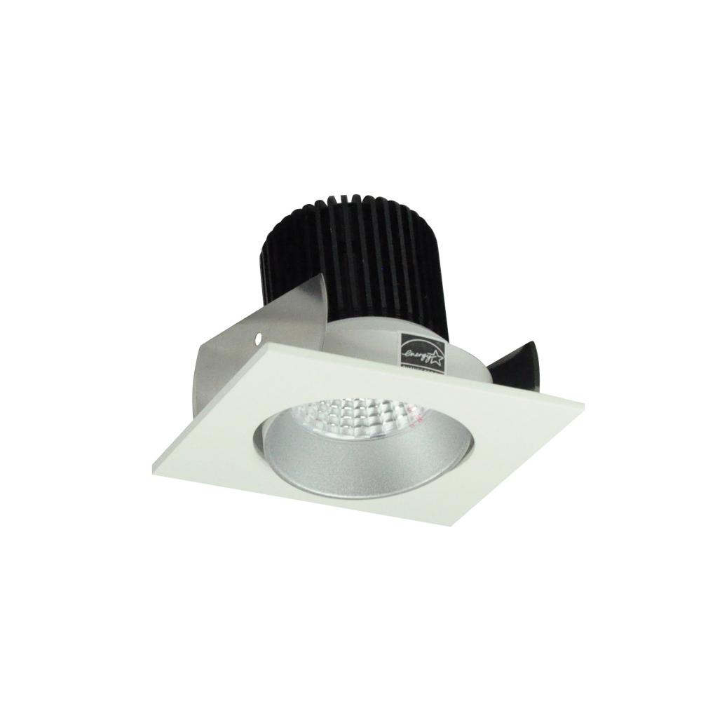 2" Iolite LED Square Adjustable Cone Reflector, 1000lm / 14W, 4000K, Haze Reflector / White