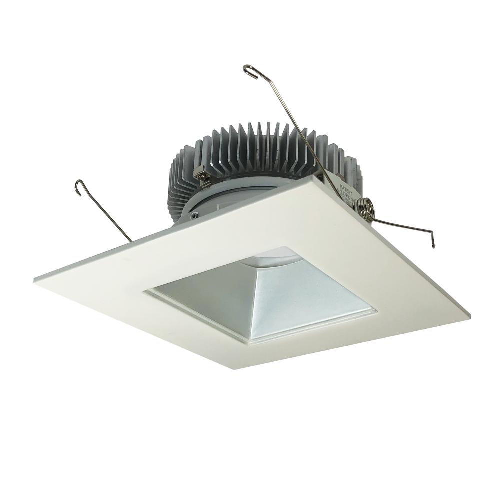 6" Cobalt Dedicated High Lumen Square/Square, 1500lm, 3500K, Haze Reflector / White Flange
