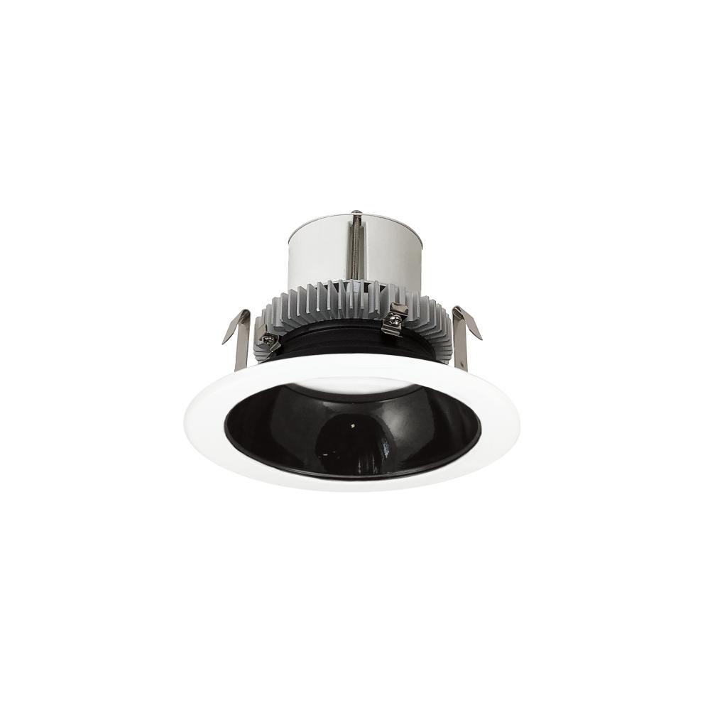 4" Cobalt Click Round Retrofit Reflector, 900lm / 12W, Comfort Dim, Black Reflector / White