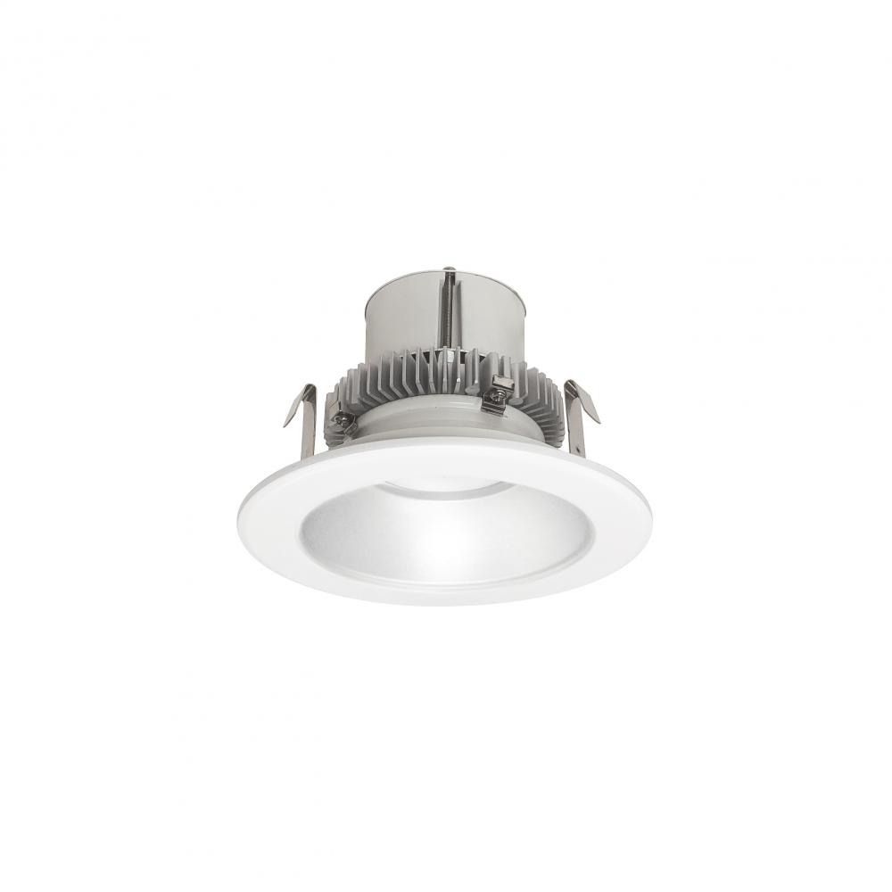 4" Cobalt Click Round Retrofit Reflector, 750lm / 10W, 3500K, Haze Reflector / Matte Powder