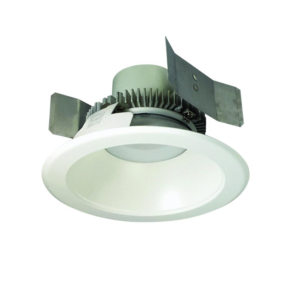 5" Cobalt Click Round Retrofit Reflector, 750lm / 10W, 3500K, White Reflector / White Flange,
