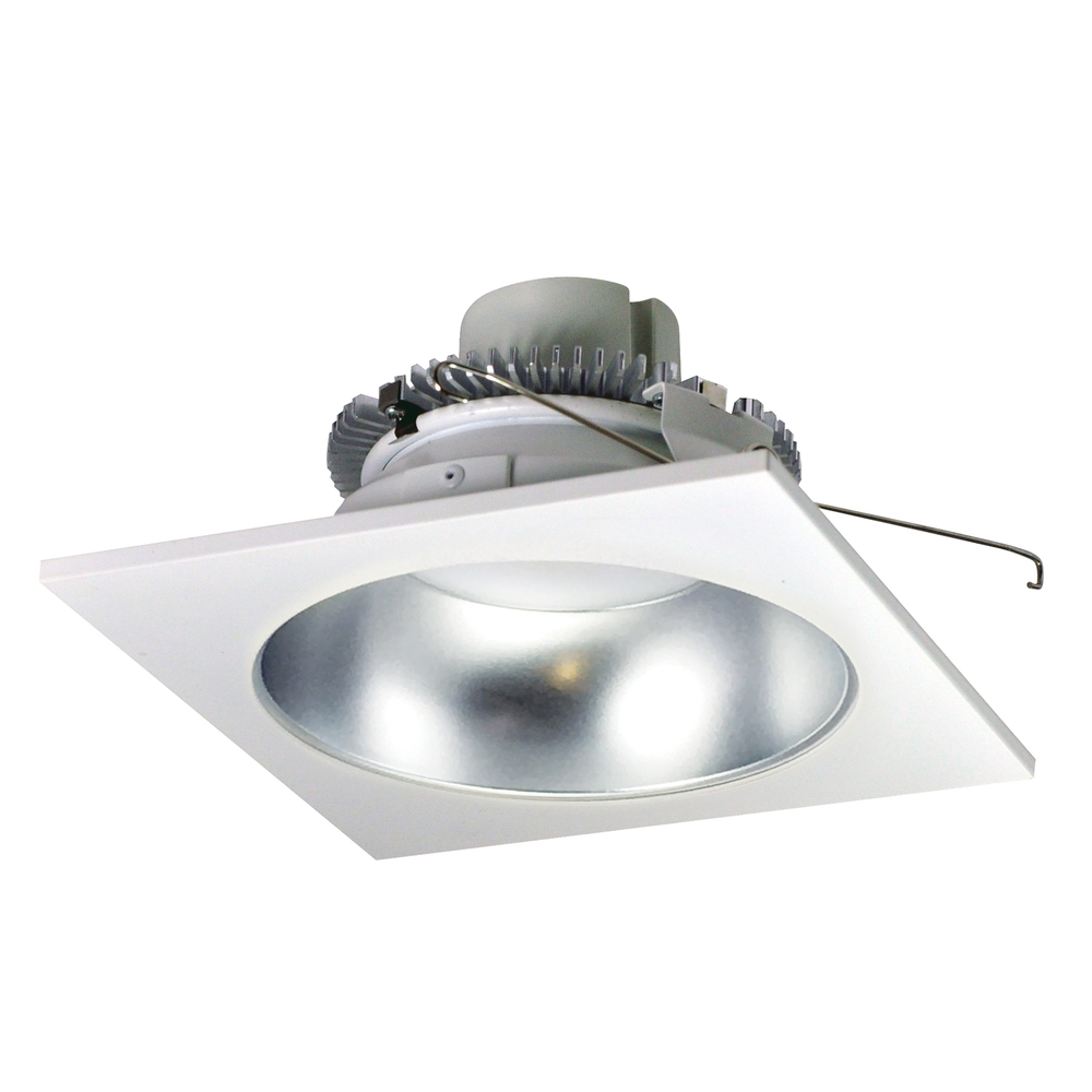 6" Cobalt Click Square Retrofit Reflector with Round Aperture, 900lm / 12W, Comfort Dim,