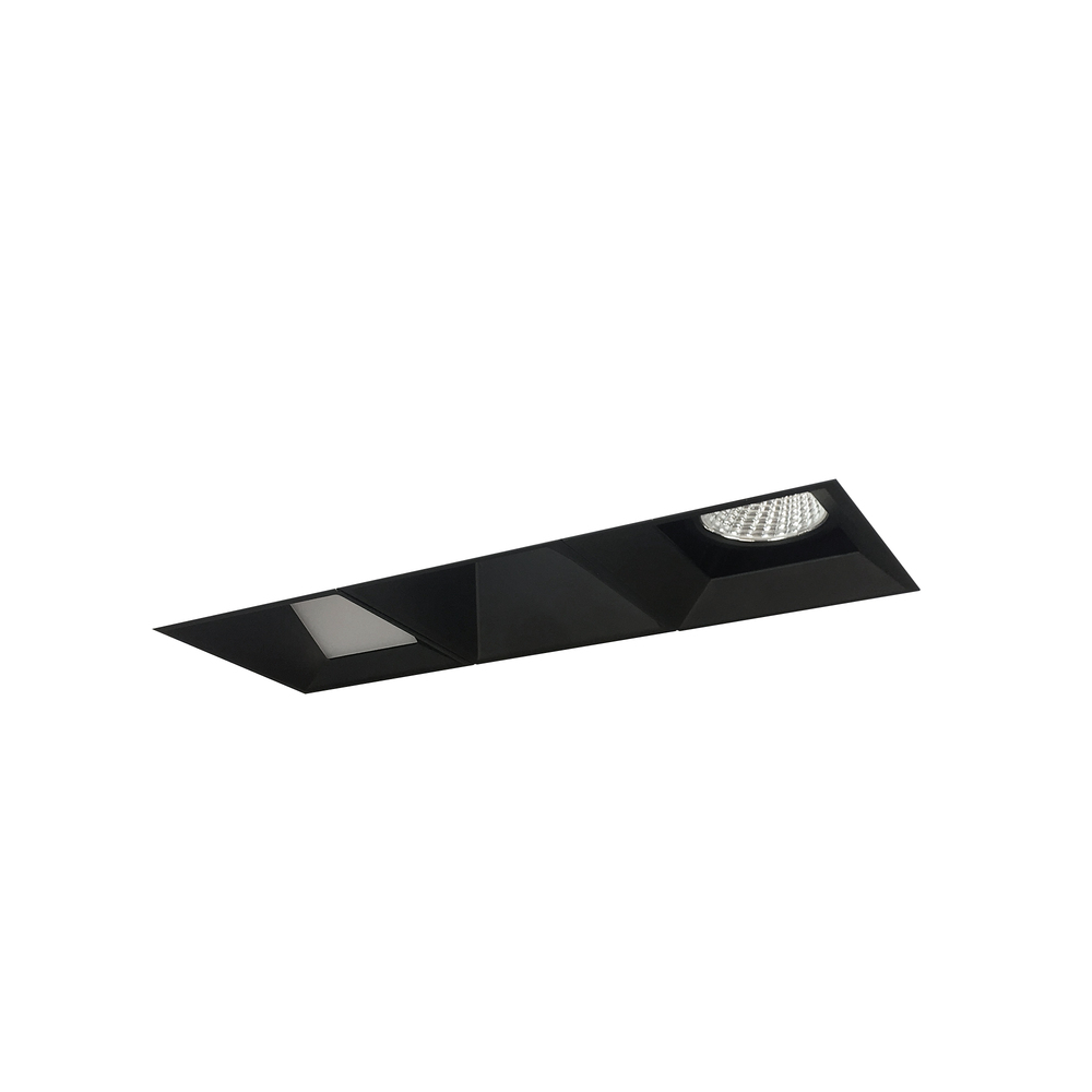 Iolite MLS 3-Head Trimless Reflector Kit, 3500K, 1000lm, Black Fixed Downlt./Wall Wash Trims