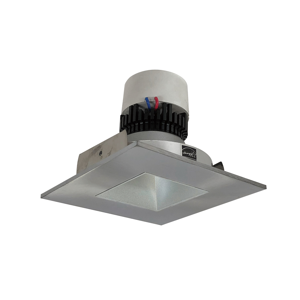 4" Pearl LED Square Retrofit Reflector with Square Aperture, 800lm / 12W, Comfort Dim, Haze