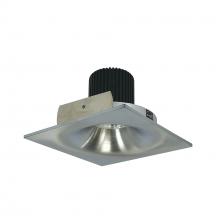 Nora NIO-4SNB30XNN/10 - 4" Iolite LED Square Bullnose, 1000lm / 14W, 3000K, Natural Metal Finish