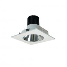 Nora NIO-4SNDC40QCMPW - 4" Iolite LED Square Reflector with Round Aperture, 10-Degree Optic, 850lm / 12W, 4000K,