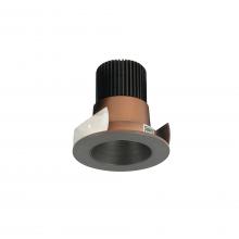 Nora NIOB-2RNDC30QBZ - 2" Iolite LED Round Reflector, 10-Degree Optic, 800lm / 12W, 3000K, Bronze Reflector / Bronze