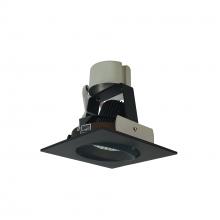 Nora NIR-4SC30XBZ/10 - 4" Iolite LED Square Adjustable Cone Retrofit, 1000lm / 12W, 3000K, Bronze Reflector / Bronze