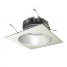 Nora NLCB2-6531530HZW - 6" Cobalt Dedicated High Lumen Square/Round, 1500lm, 3000K, Haze Reflector / White Flange
