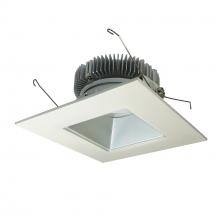 Nora NLCB2-6561535HZW - 6" Cobalt Dedicated High Lumen Square/Square, 1500lm, 3500K, Haze Reflector / White Flange