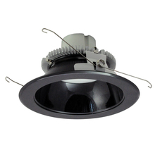 Nora NLCBC2-65135BB/A - 6" Cobalt Click Round Retrofit Reflector, 750lm / 10W, 3500K, Black Reflector / Black Flange