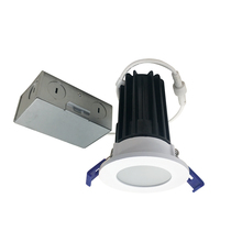Nora NM2-2RDCS8527MPW - 2" M2 Round LED Lensed Downlight, 850lm / 10W, 2700K, 120V, Matte Powder White