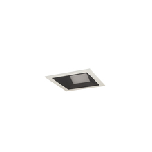 Nora NMIOT-11-MPW-W-30X-10-B - Iolite MLS 1-Head Trim Kit, MPW Flange, 3000K, 1000lm, Black Wall Wash Trim