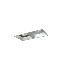 Nora NMIOTL-12-NF-AF-35X-10-HZ - Iolite MLS 2-Head Trimless Reflector Kit, 3500K, 1000lm, Haze Adj. Snoot/Fixed Downlt. Trims
