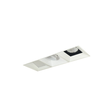 Nora NMIOTL-13-NF-AFW-27X-10-BMPW - Iolite MLS 3-Head Trimless Reflector Kit, 2700K, 1000lm, Black/MPW Adj. Snoot/Fixed Downlt./Wall