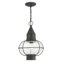 Livex Lighting 26906-61 - 1 Lt Charcoal Outdoor Pendant Lantern