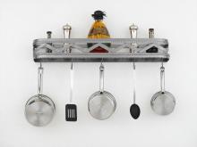 Hi-Lite MFG Co. H-60-24Y-B-BK01 - POT RACK COLLECTION