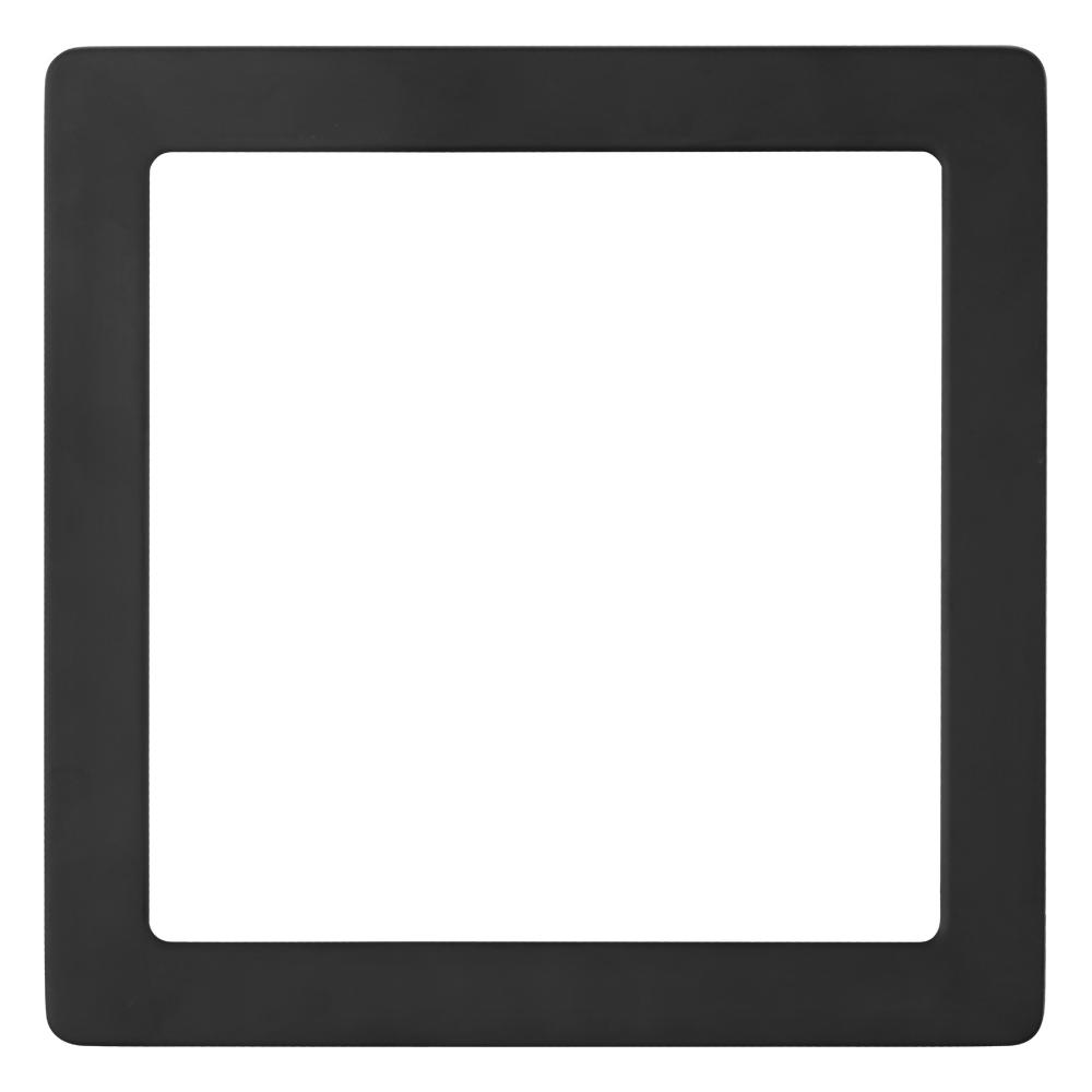7" Black Square Magnetic Trim For Trago