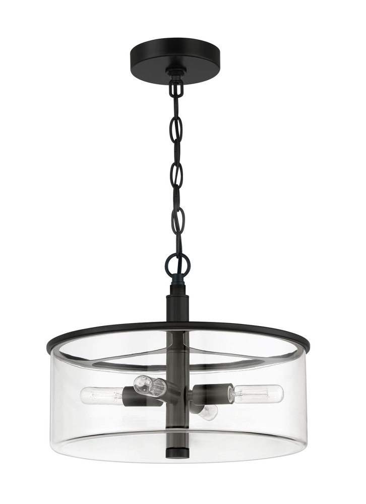 4 Light Convertible Semiflush