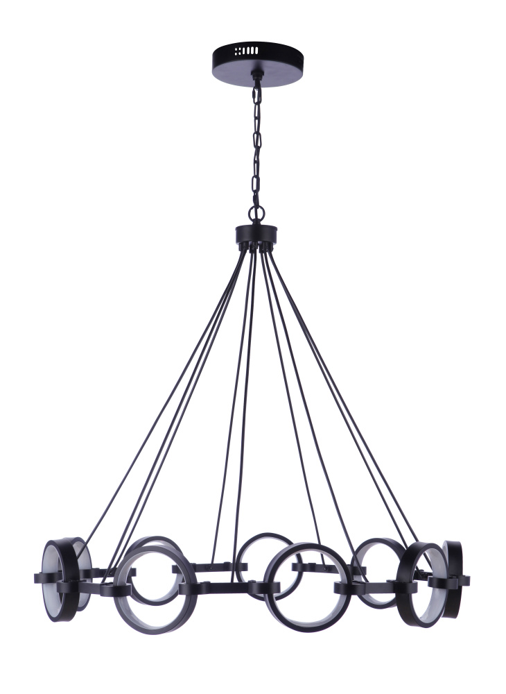 9 Ring LED Chandelier