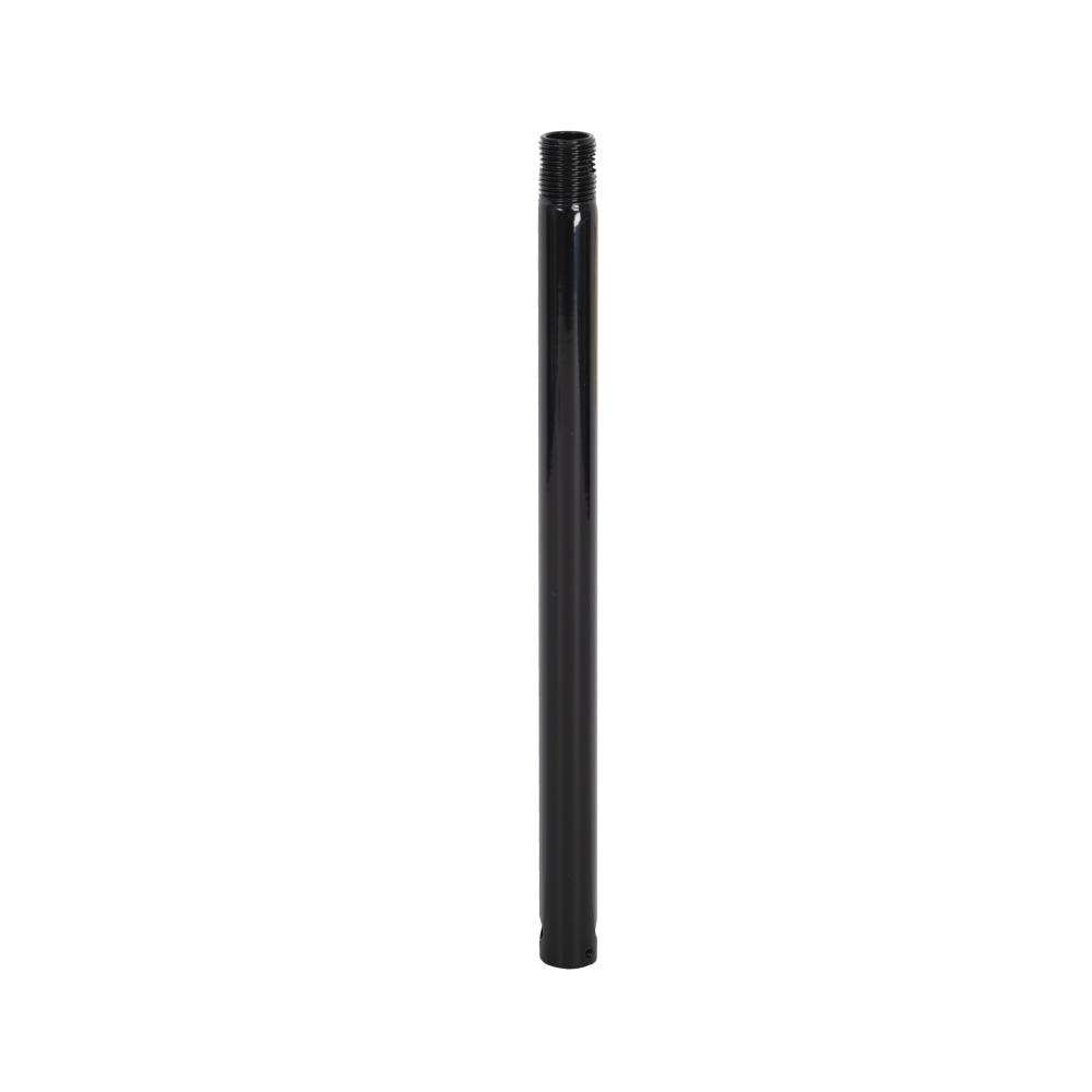 12" Downrod in Gloss Black