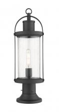 Z-Lite 569PHM-553PM-BK - 1 Light Outdoor Pier Mounted Fixture