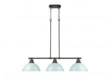 Golden 3602-3LP RBZ-SF - Calypso 1 Light Wall Sconce in Matte Black with Matte Black Shade