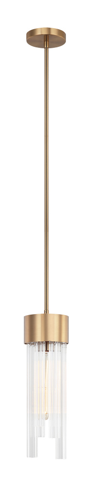 Kellan Aged Gold Brass Pendant