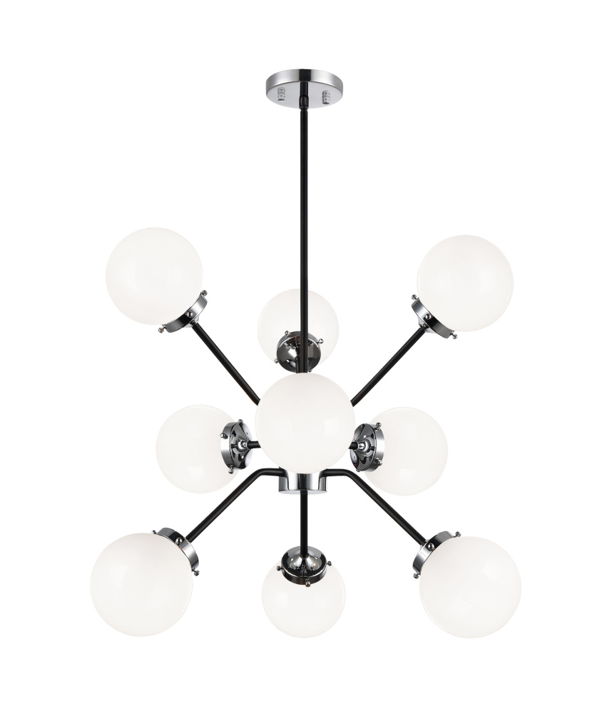 Maru Chrome Chandelier