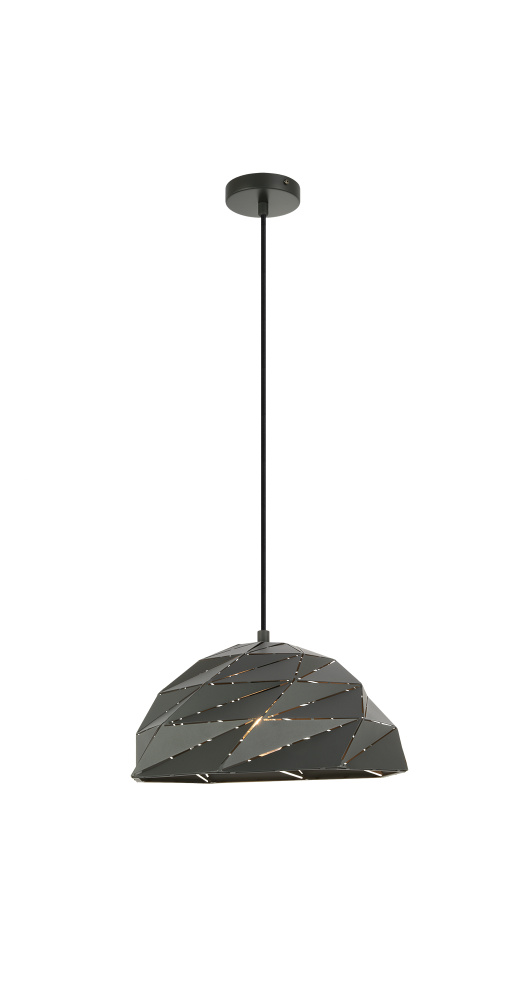 Riku Dark Grey Pendant
