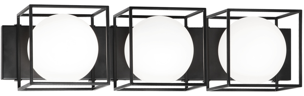 Squircle Black Wall Sconce